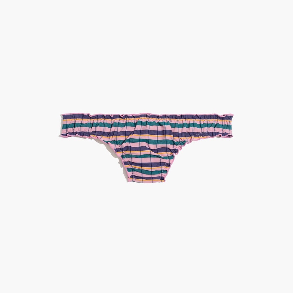Madewell Second Wave Ruffled Bikini Bottom